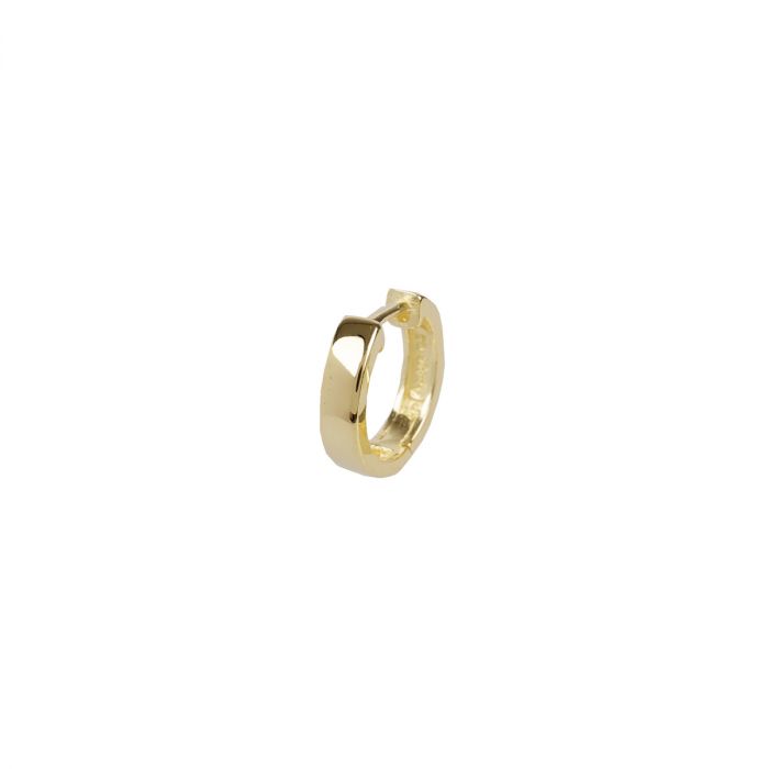 Klapoorringen Geel verguld {} 2.5 MM - 4MM