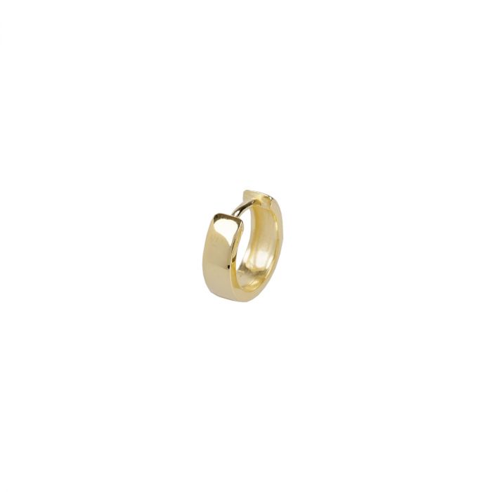 Klapoorringen Geel verguld {} 2.5 MM - 4MM