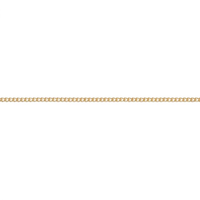 14 Karaats Geelgouden Gourmet Ketting {} 1,0 MM - 1,7 MM