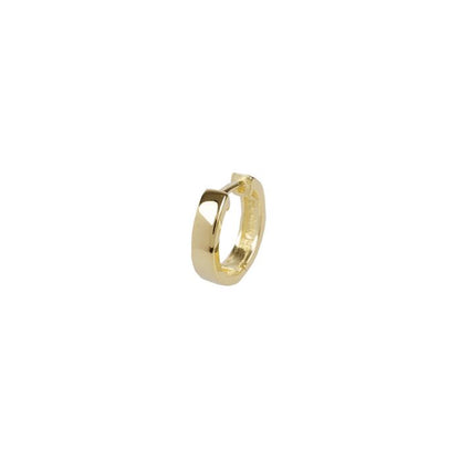 Klapoorringen Geel verguld {} 2.5 MM - 4MM