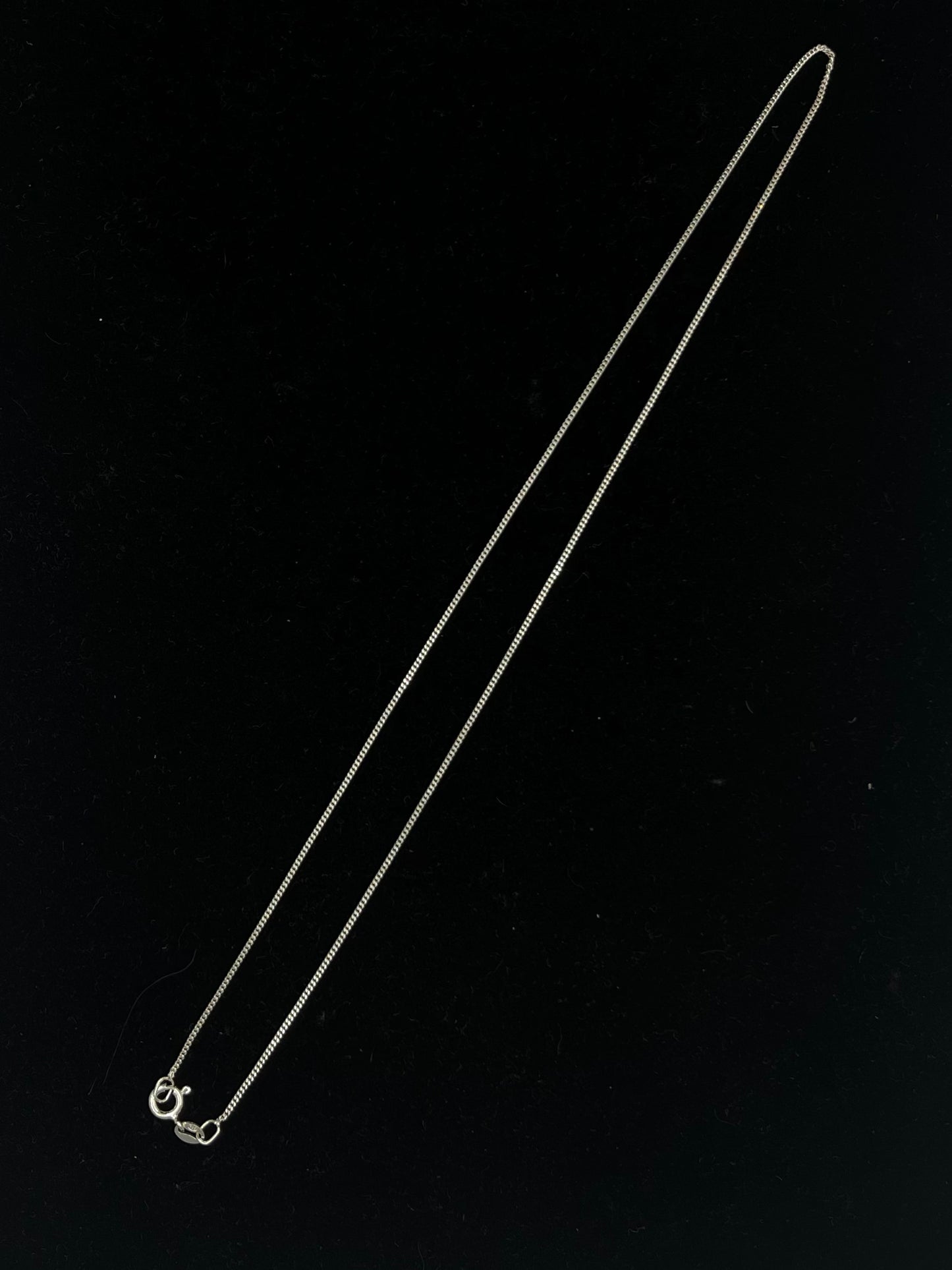 Zilver Geslepen Gourmet Collier {} 0.9 MM