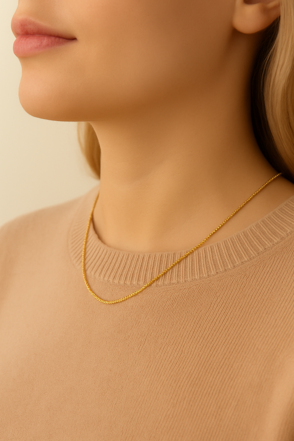 14 Karaats Geelgouden Gourmet Ketting