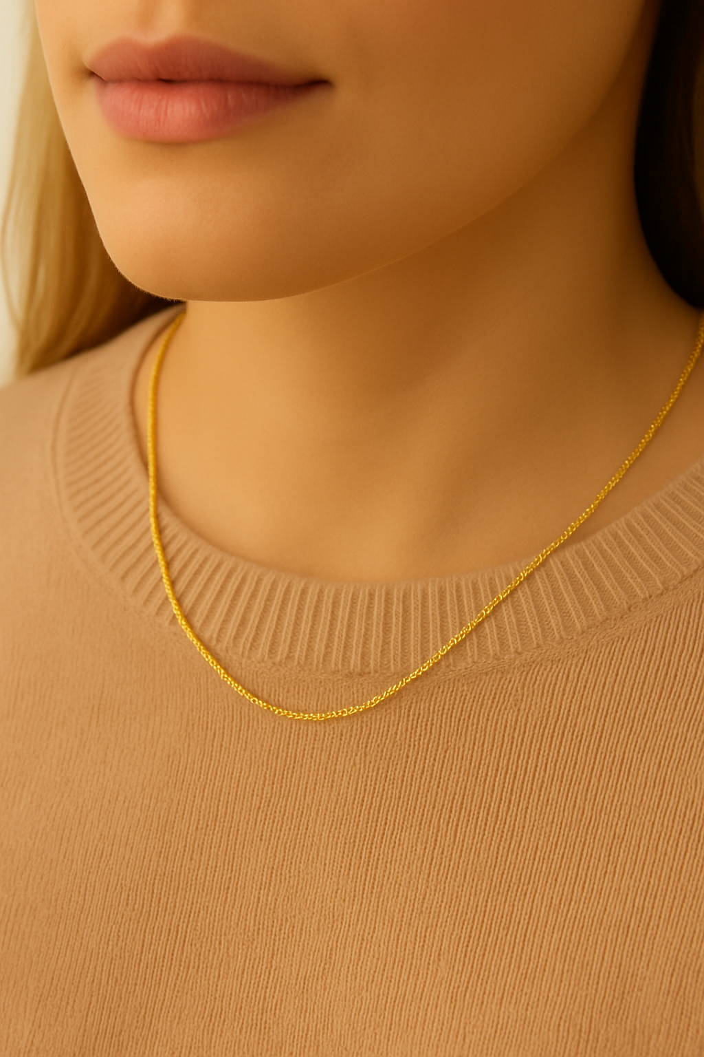 14 Karaats Geelgouden Gourmet Ketting