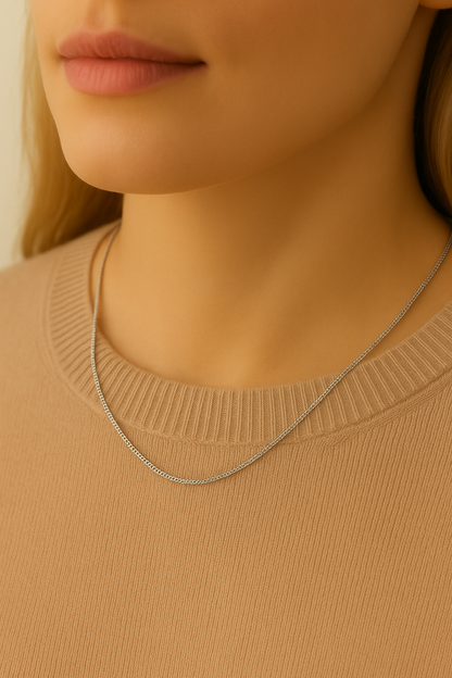 Zilveren 925 Gourmet Ketting