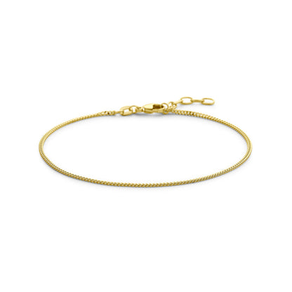 14 karaats Geelgouden Armband {} 1,0 MM - 2,1 MM