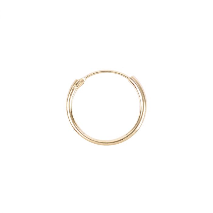 14 Karaats Geelgouden Creolen  {} 11 MM - 17,5 MM
