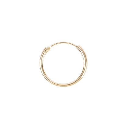 14 Karaats Geelgouden Creolen  {} 11 MM - 17,5 MM